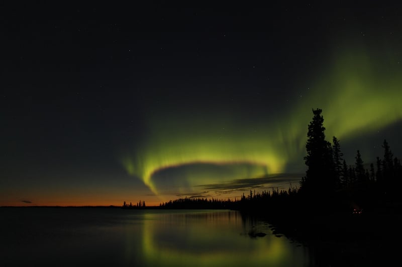 Aurora Borealis Wedding Image