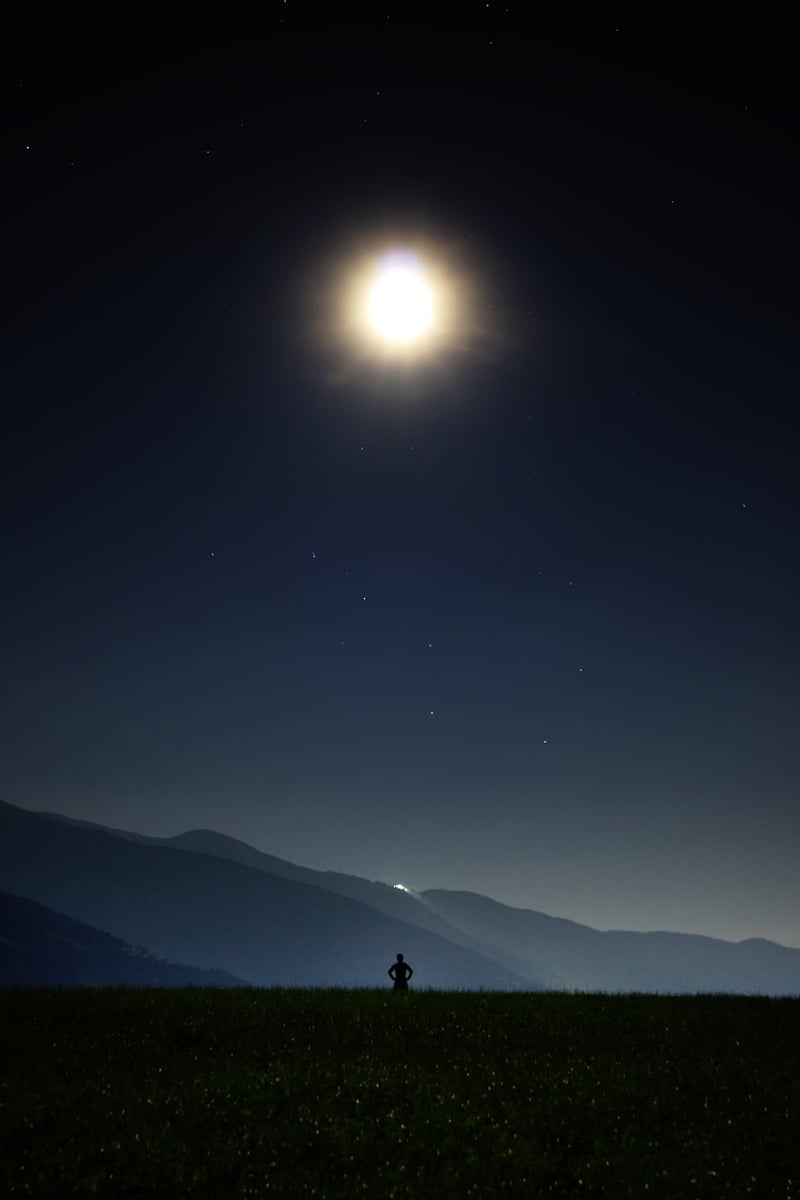 Moon and Stars Image
